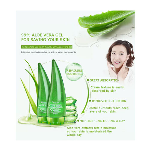 DISAAR ALOEVERA GEL 120ML - Image 4