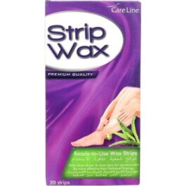 CARE LINE WAX STRIP ALOE 20S