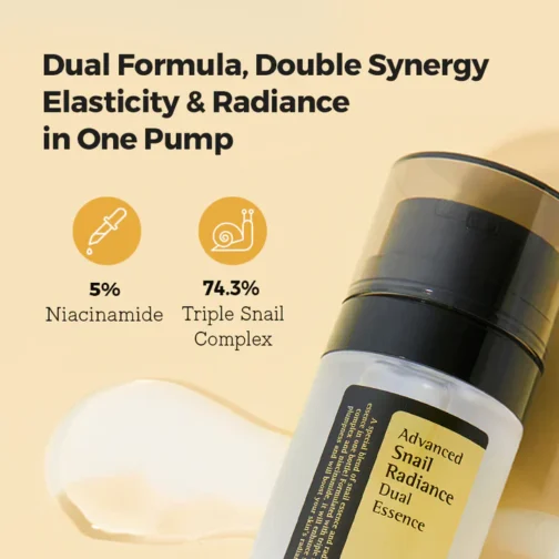 COSRX ADVANCED SNAIL DUAL ESSENCE 80ML - Image 4