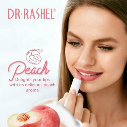 DR RASHEL LIP BALM PEACH - Image 2