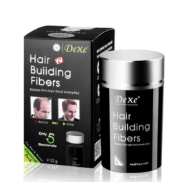 DEXE HAIR BUILD FIBER+SPRAY BLACK