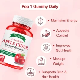 FITGUM APPLE CIDER VINEGAR 60S
