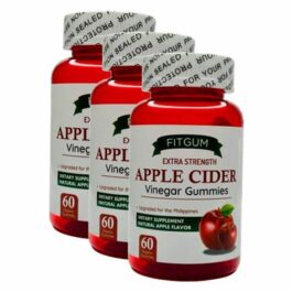 FITGUM APPLE CIDER VINEGAR 60S