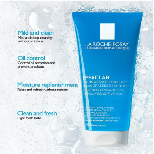 LAROCHE POSAY EFFACLAR GEL MOUSSANT 200ML - Image 3