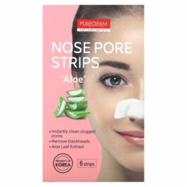 PUREDERM NOSE PORE STRIPS ALOE