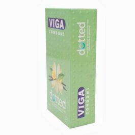 Viga Condom Dotted Vanilla 12s
