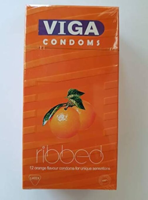 Viga Condom Orange 12s - Image 2