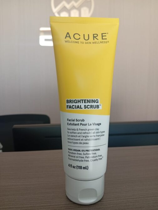 ACURE BRIGHTENING FACIAL SCRUB 118ML - Image 4