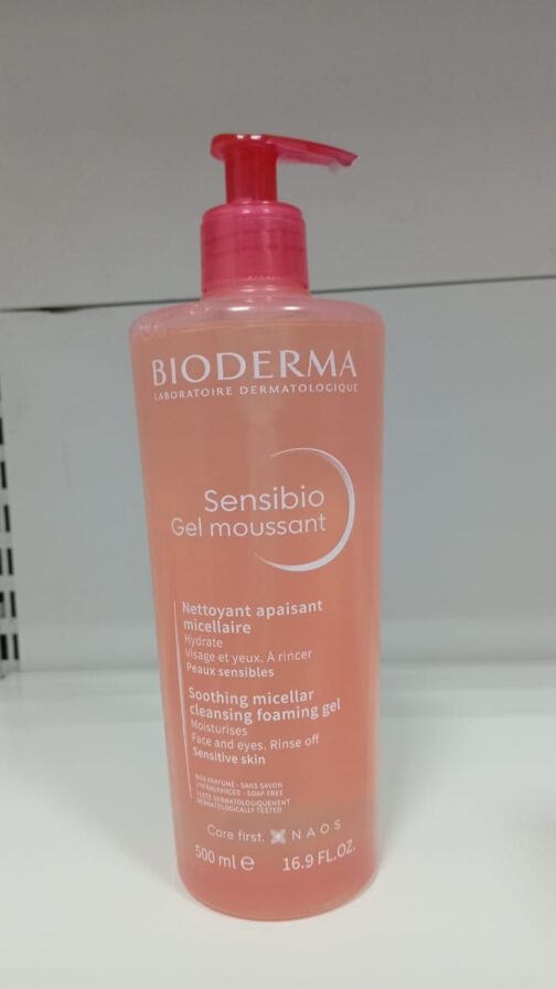 BIODERMA SENSIBIO GEL MOUSSANT 500ML - Image 2