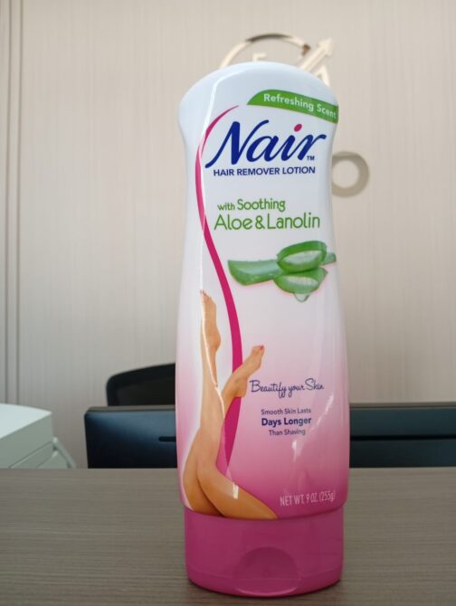 NAIR HAIR REMOVER LOTION ALOE 255G - Image 2