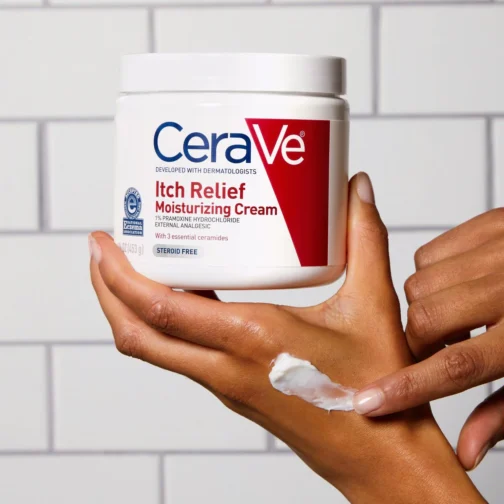 CERAVE ITCH RELIEF MOISTURIZING CREAM 340G - Image 3