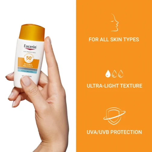 EUCERIN HYDRO PROTECT 50+ 50ml - Image 3