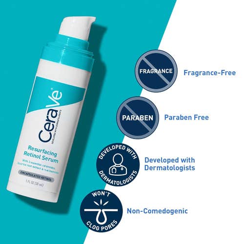 CERAVE RESURFACING RETINOL SERUM 30ML - Image 4