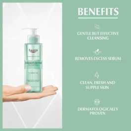 EUCERIN DERMO PURIFYER OIL CONTRO CLEANSING GEL 200ML