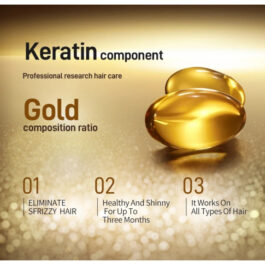 SKIN DOCTOR GOLD KERATIN HAIR SERUM 100ML