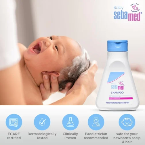 SEBAMED BABY SHAMPOO 150ML - Image 2
