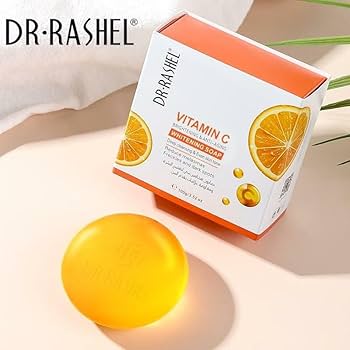 DR RASHEL VITAMIN C WHITENING SOAP 100G - Image 3