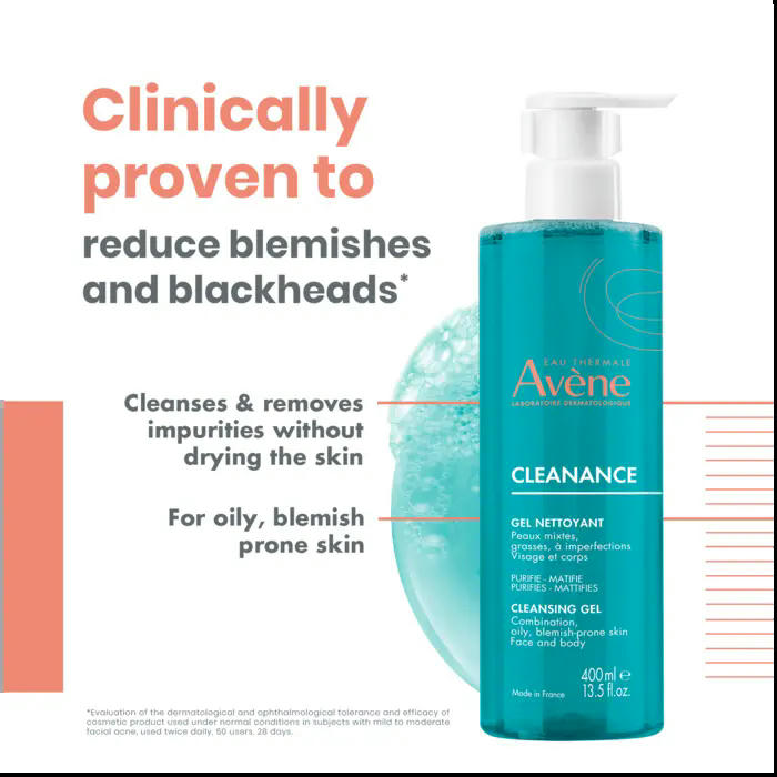 AVENE CLENANCE GEL NETTOYANT 400ML - Image 2
